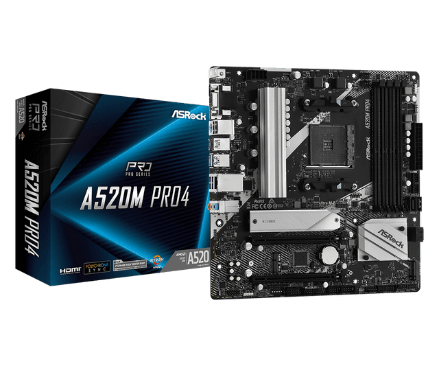 ASROCK A520M PRO4 /AM4