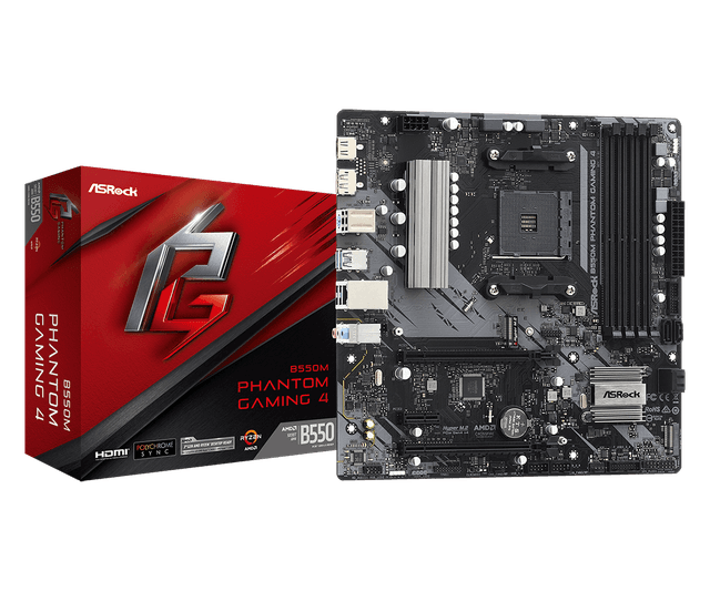 ASROCK B550M PHANTOM GAMING 4