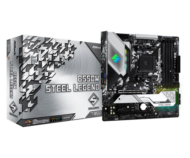 ASROCK B550M STEEL LEGEND