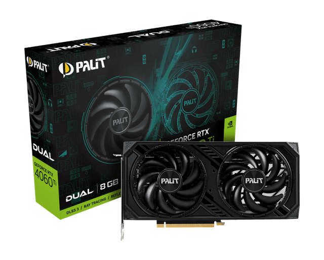 PALIT RTX4060TI DUAL 8GB GDDR6