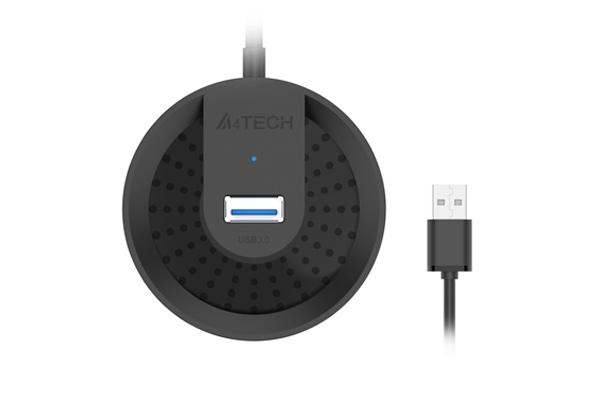 A4 HUB-30 USB  3.0 BLACK