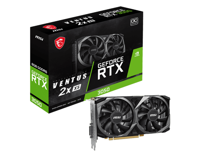 MSI RTX3050 VEN 2X XS WH 8G OC