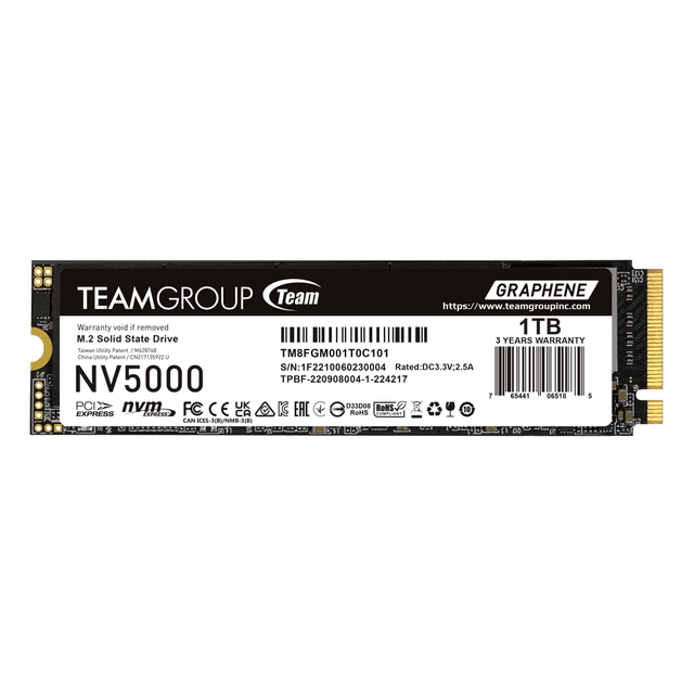 TEAM SSD NV5000 1T M2 PCI-E