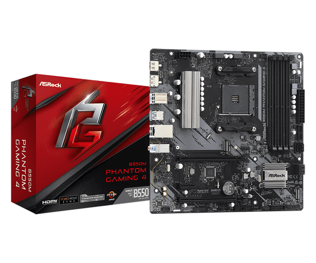 ASROCK B550M PHANTOM GAMING 4